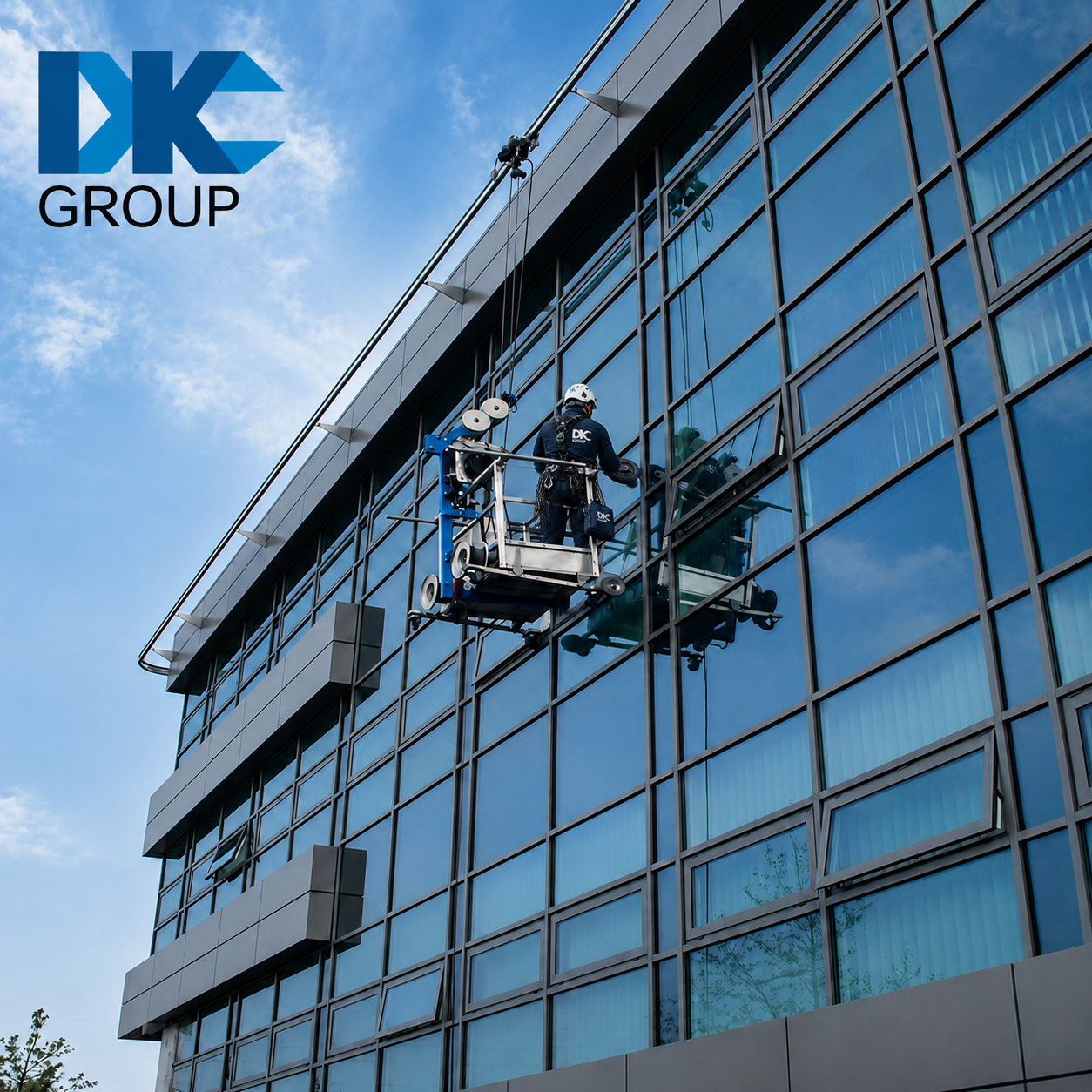 DK Group Saudi Arabia | Facade Cleaning, Rope Access & BMU Solutions